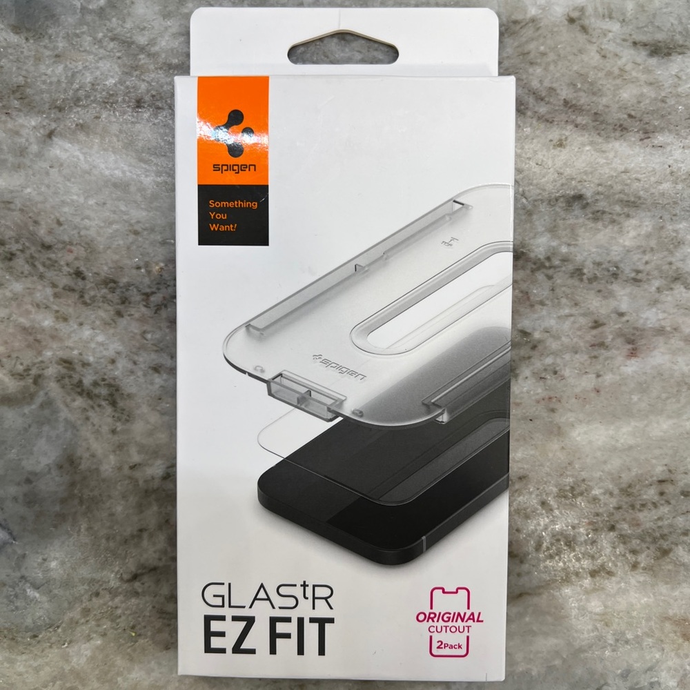 Brand New iPhone 12 + 12 Pro- Spigen GLAS.tR EZ Fit Screen Protector